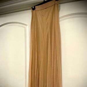Floor-length Champaign Skirt